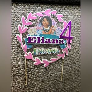 Encanto cake topper personalized